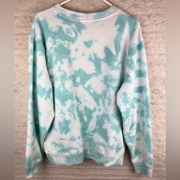 SESAME STREET "All Colors are Beautiful" Tie Dye Sweatshirt Large Cookie Monster - Picture 9 of 14